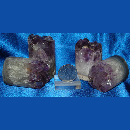 Image of amethyst cylinders