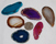 Agate slices, size #0