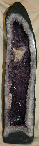 Image of Amethyst Cathedral with Calcite