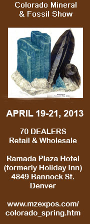 Link to Colorado Mineral and Fossil Show