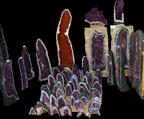 Cathedrals Amethyst and Citrine
