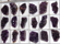 Image of amethyst cluster flat