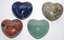 Image of assorted gemstone hearts