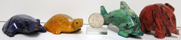 Image of mexican onyx animals dyed, size 3