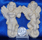 Image of mexican onyx bone angel figures