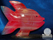 Image of mexican onyx fish, rainbow colored 5 inch