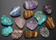 Image of tumbled stone magnets