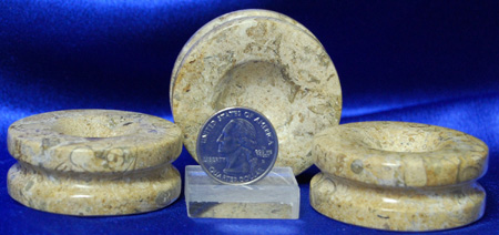 Pakistani onyx egg base, fossil