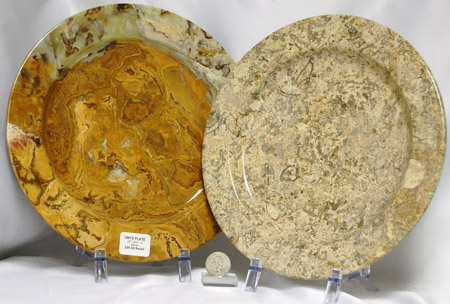 Pakistani Onyx Plate 10 inch