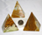 Pakistani onyx pyramid, 2.5 in.