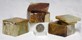 Pakistani onyx ring box, square