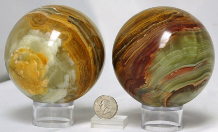 Image of Pakistani onyx sphere 4 inch