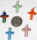 Image of fiber optic crosses