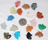 Image of gemstone bear pendants