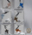 Image of gemstone cross pendants with cord