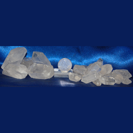 Image of clear quartz points