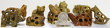 Image of soapstone undercut animals