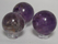Image of ametrine/amethyst spheres