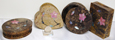 Image of soapstone box with lid, large 3x4 inch