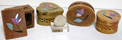 Image of soapstone box with lid, small 2x2 inch