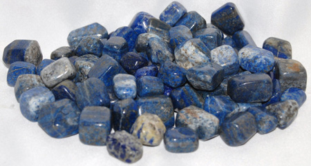 Image of tumbled lapis
