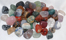 Image of tumbled natural stones, mix