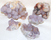 Image of cactus quartz clusters