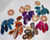 Image of windchimes with 2" agate slices