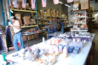 View of the warehouse during show