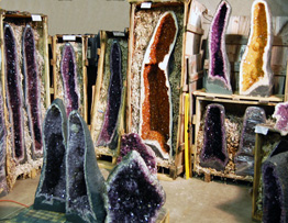Amethyst & citrine cathedrals