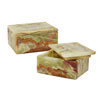 Pakistani Onyx Box with lift off lid