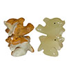 Pakistani Onyx Double Dolphine Figurine PAK 1296
