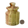 Pakistani Onyx small 4 inch Medicine jar PAK 1301
