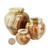 Pakistani Onyx 2, 3 and 4 inch round pots