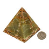 Pakistani Onyx 3 inch Egyptian pyramid PAK 1326