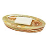 Pakistani Onyx large oval soap dish PAK 1335