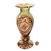 Pakistani Onyx vases in a variety of colors