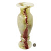 Pakistani Onyx 12 tall vases in a variety of colors